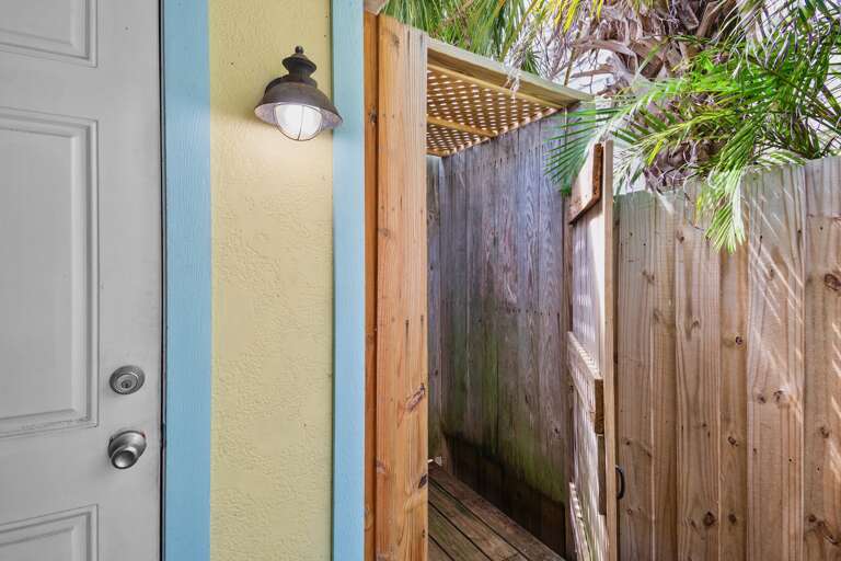 Outdoor shower