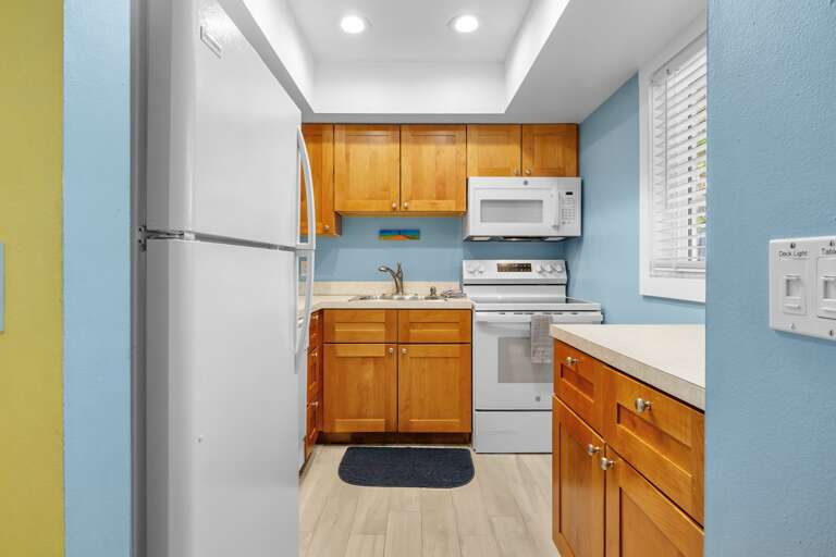 Fully equipped kitchen