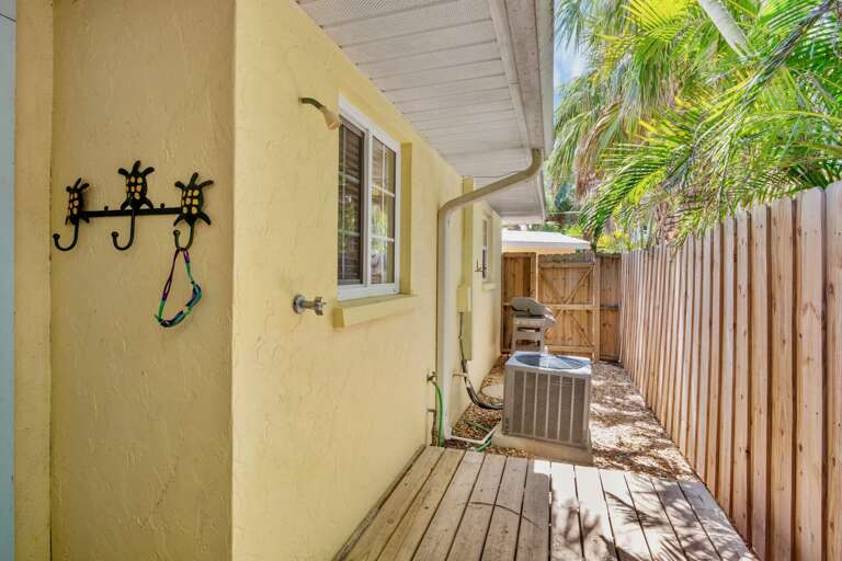 Outdoor shower