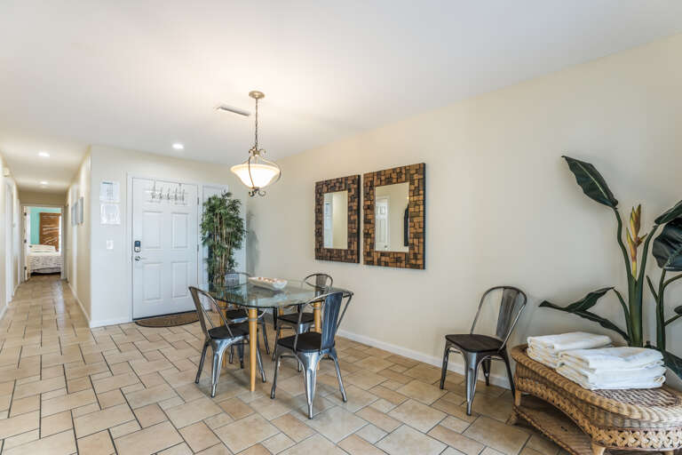Front Entrance and Dining Area