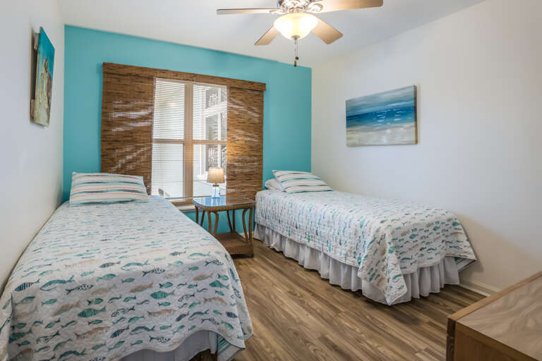 Third Bedroom - Two Twin Beds