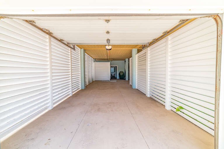 Private Covered Parking Spot and Beach Equipment