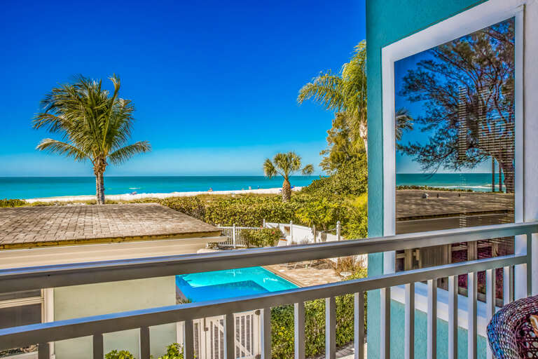 Balcony Views of Community Pool