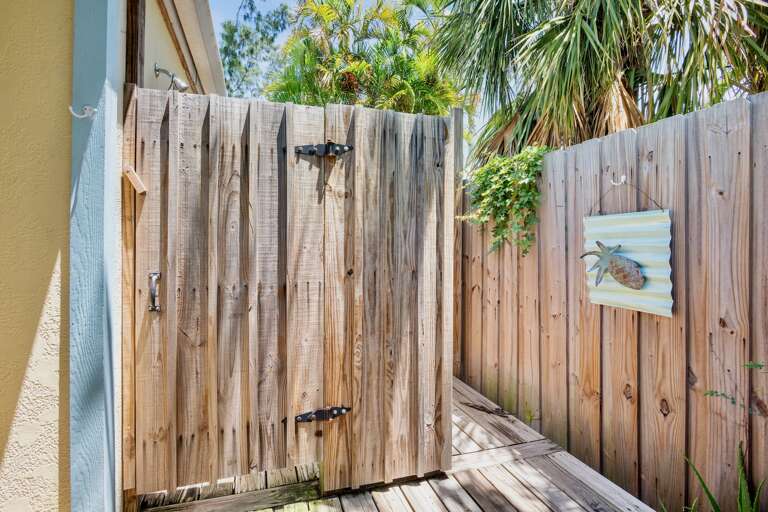 Outdoor shower