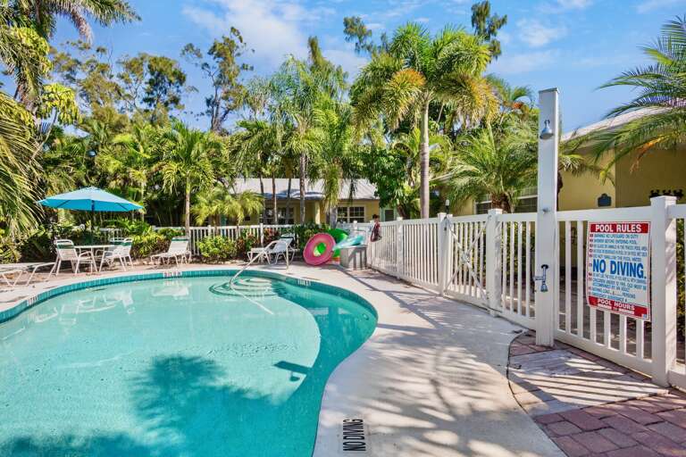 Shared Pool and Outdoor Shower