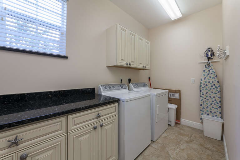 Washer and dryer