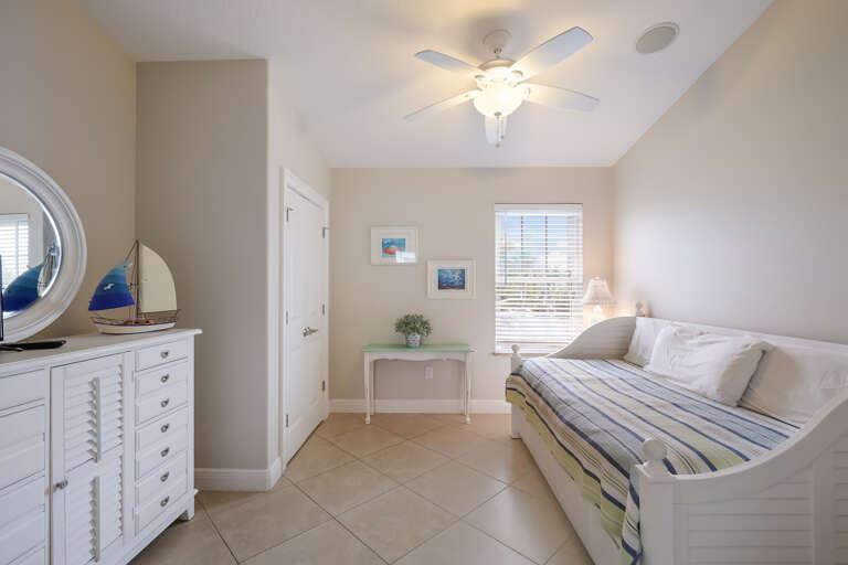 Sixth Bedroom - Twin bed with twin trundle
