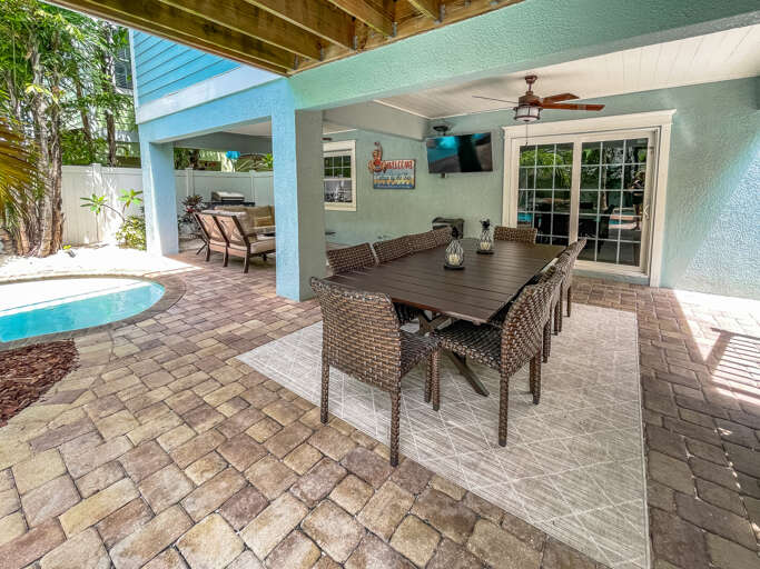 Outdoor Lounge Area