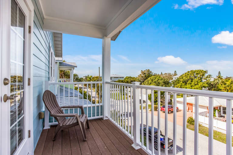 Balcony off Bedroom