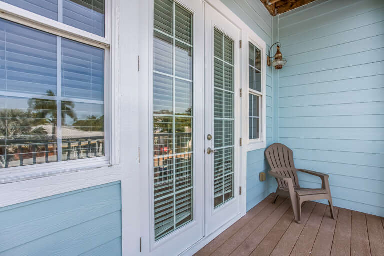 Balcony off Bedroom
