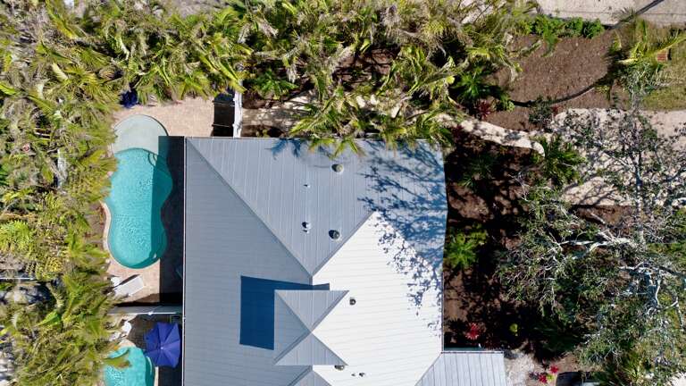 Private pool home retreat