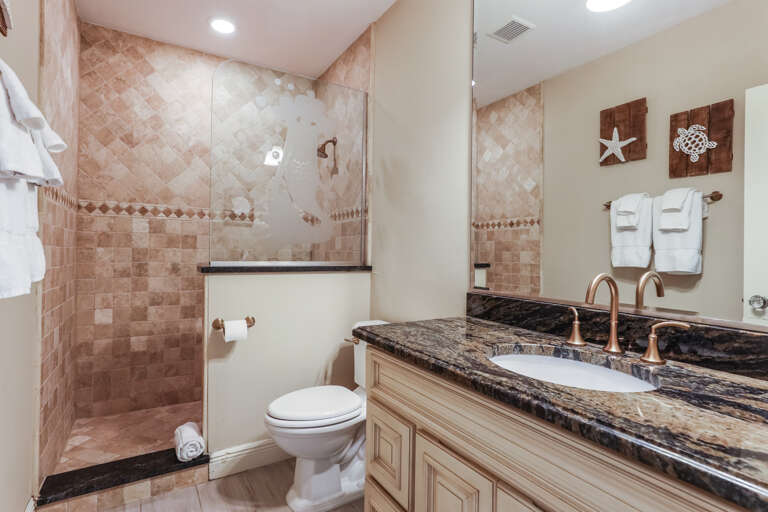 Bright Sink and Mirror Combo