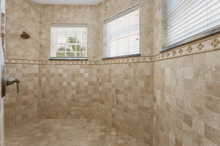 Large Walk-In Rain Shower