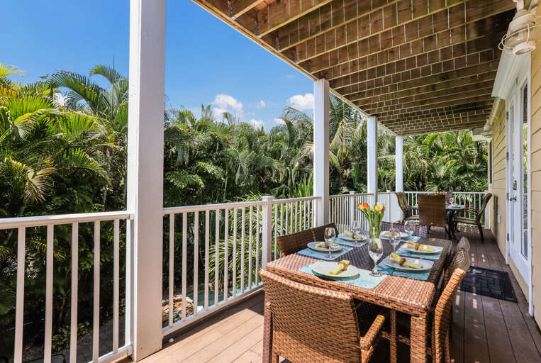 Large Balcony Dining Table