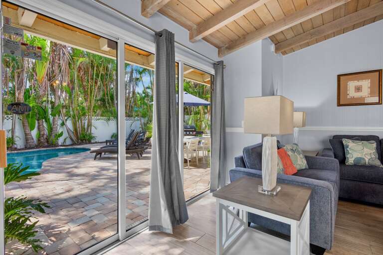 Comfortable lounge area
