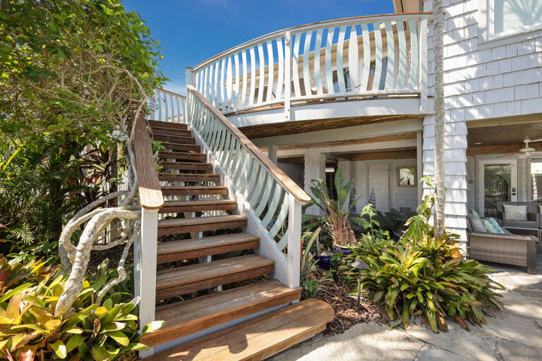 Stairs to Balcony