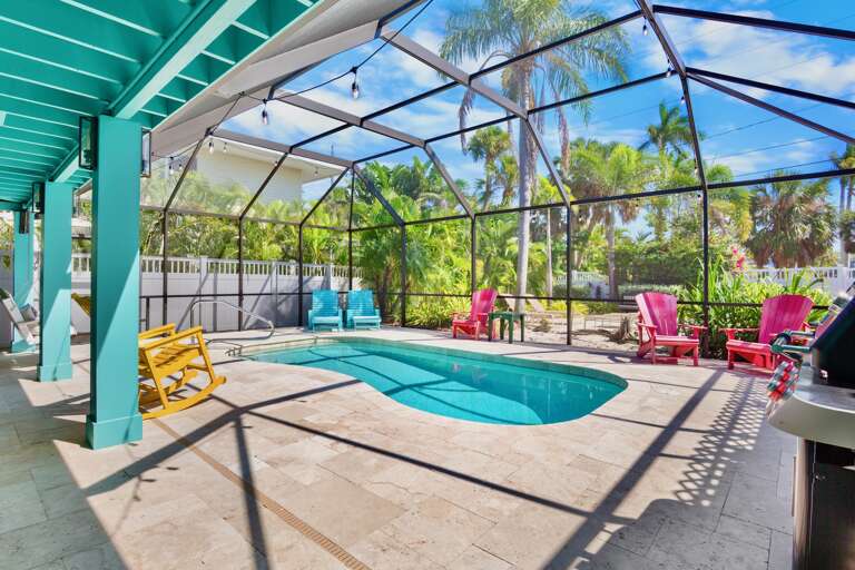 Screened-in Pool and Lounge