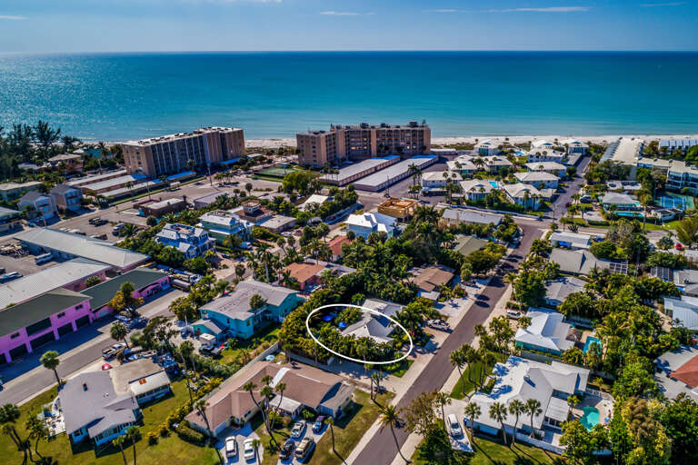Location near the beach