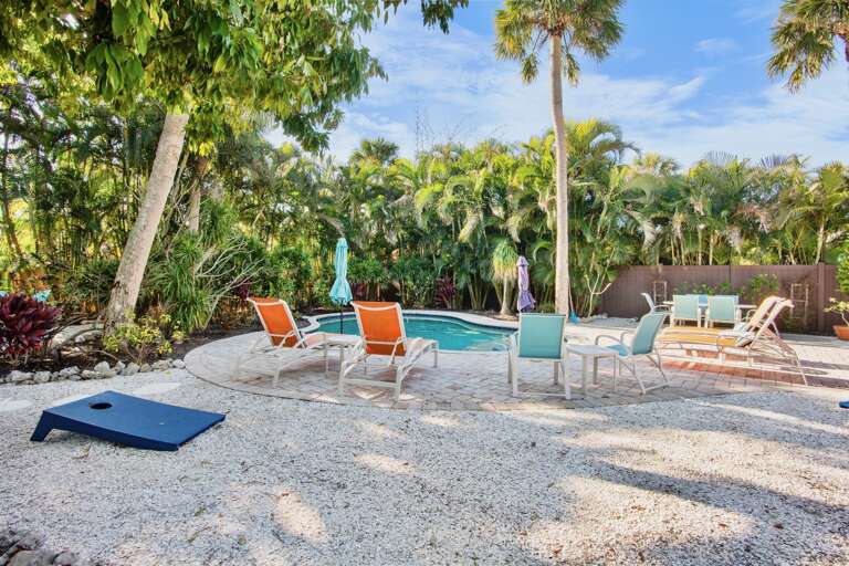 Poolside Area