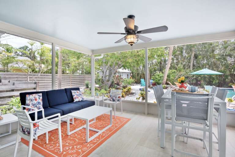 Outdoor Lounge Area
