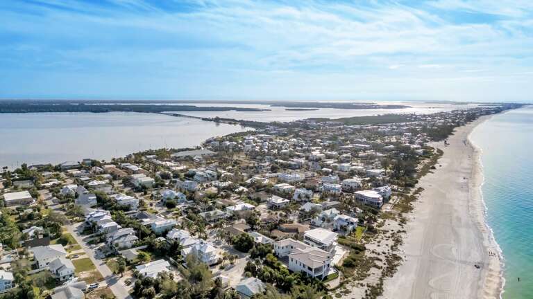 Aerial view of Jackie’s Cottage