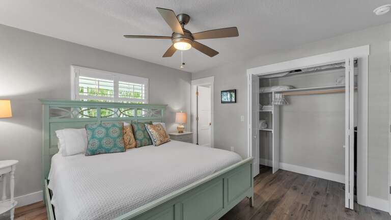 Primary Bedroom, King bed