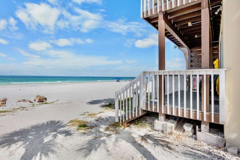 Back Patio to Beach