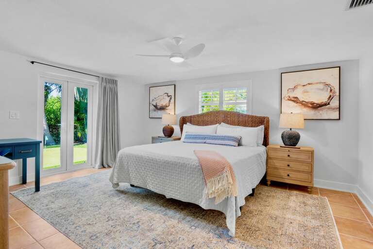 Primary Bedroom, King bed