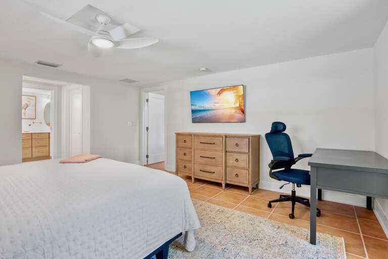 Primary Bedroom, King bed