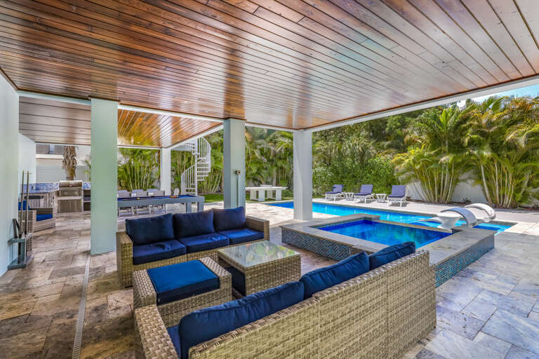 Outdoor Covered Seating