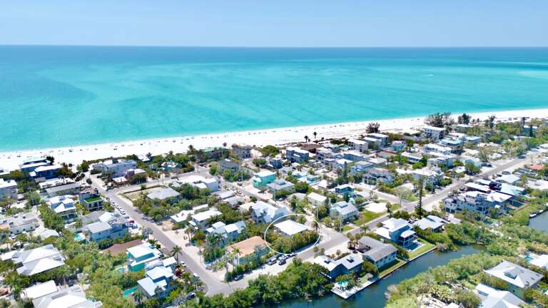 Aerial View - Carefree Cay by Anna Maria Island Accommodations