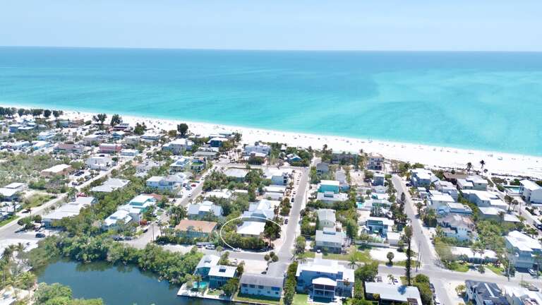 Aerial View - Carefree Cay by Anna Maria Island Accommodations