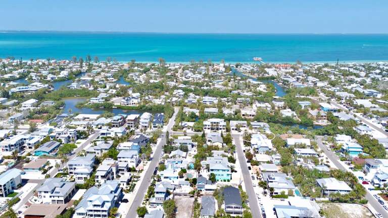 Aerial View - Carefree Cay by Anna Maria Island Accommodations