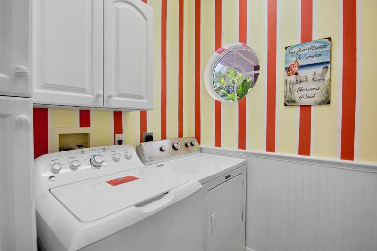 Laundry area with washer and dryer