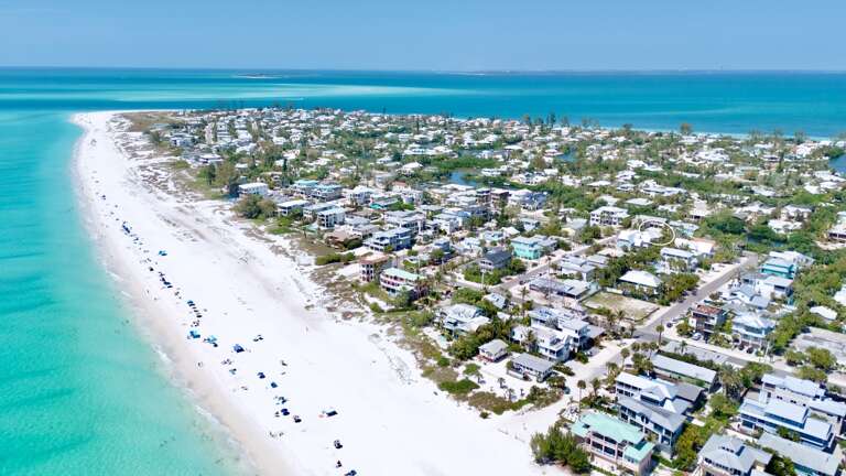 Aerial View - Carefree Cay by Anna Maria Island Accommodations