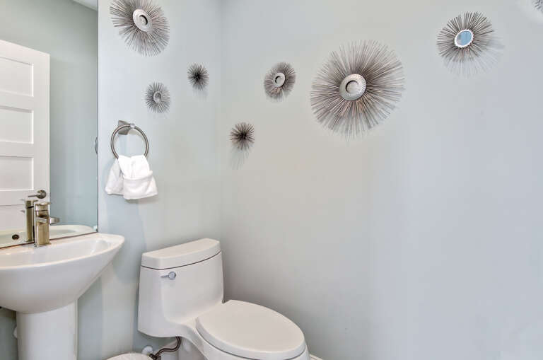 Half-Bath - Top Floor