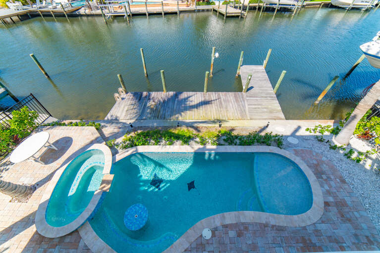 Private Pool and Dock
