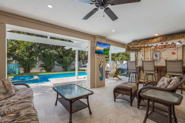 Outdoor living space