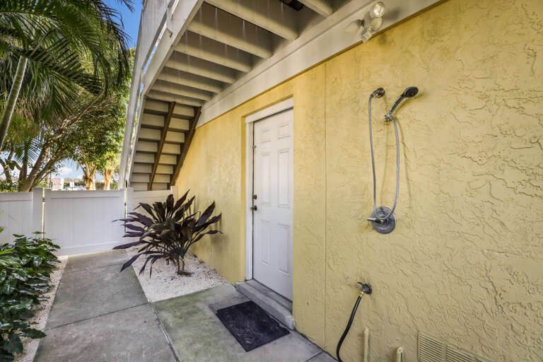 Outdoor shower