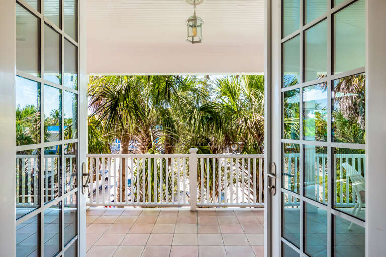 View Walking Onto Deck