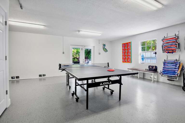 Ping pong table