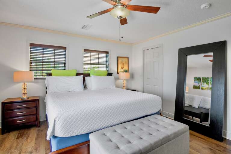 Primary Bedroom, 3rd floor: King