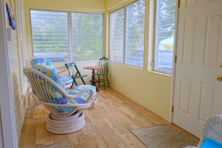 Enclose and Air Conditioned Porch