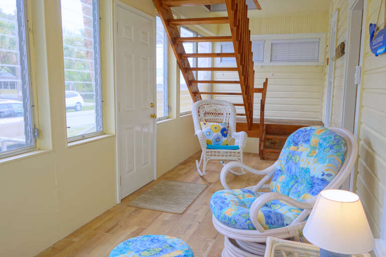Enclosed and Air Conditioned Porch