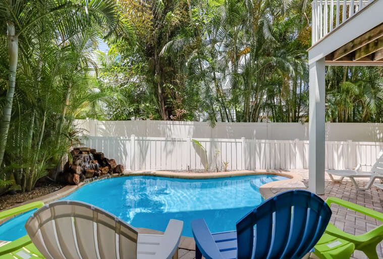 Backyard Pool Area