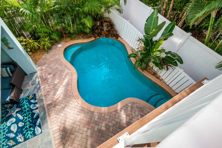 Backyard Pool Area
