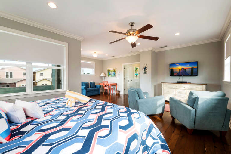 Large Primary Suite with Private Balcony