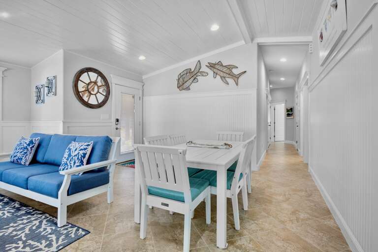 Dining table for shared meals