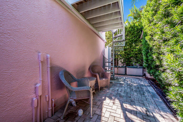 Spiral Stairs to Private Suite