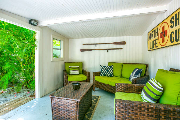 Outside Covered Seating